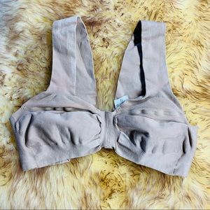 Spanx Bra-Lellulah! Unlined Bralette Nude size 38 D/DD